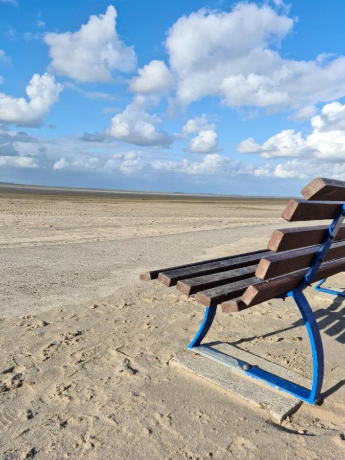Erdgeschoss Wohnung Watt'N Meer Mit Garten In Dangast Varel Exterior foto